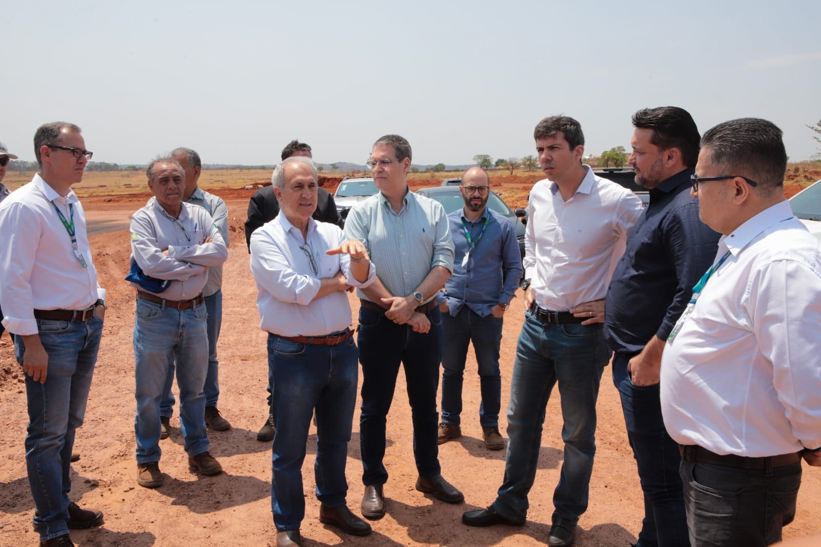 Construção do novo polo industrial de Aparecida avança em ritmo acelerado