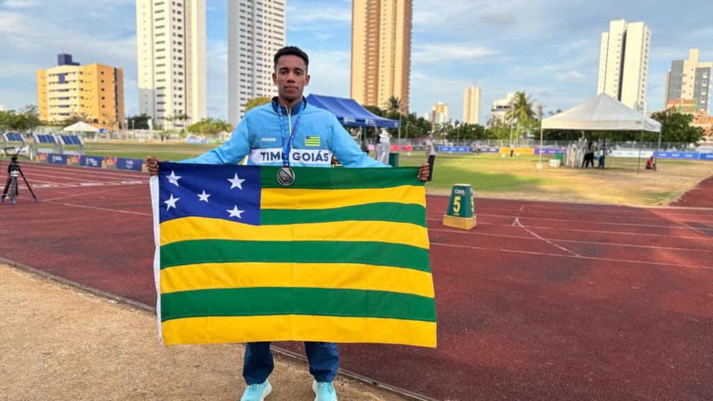 Atletismo de Goiás conquista medalha nos Jogos da Juventude Caixa 2024