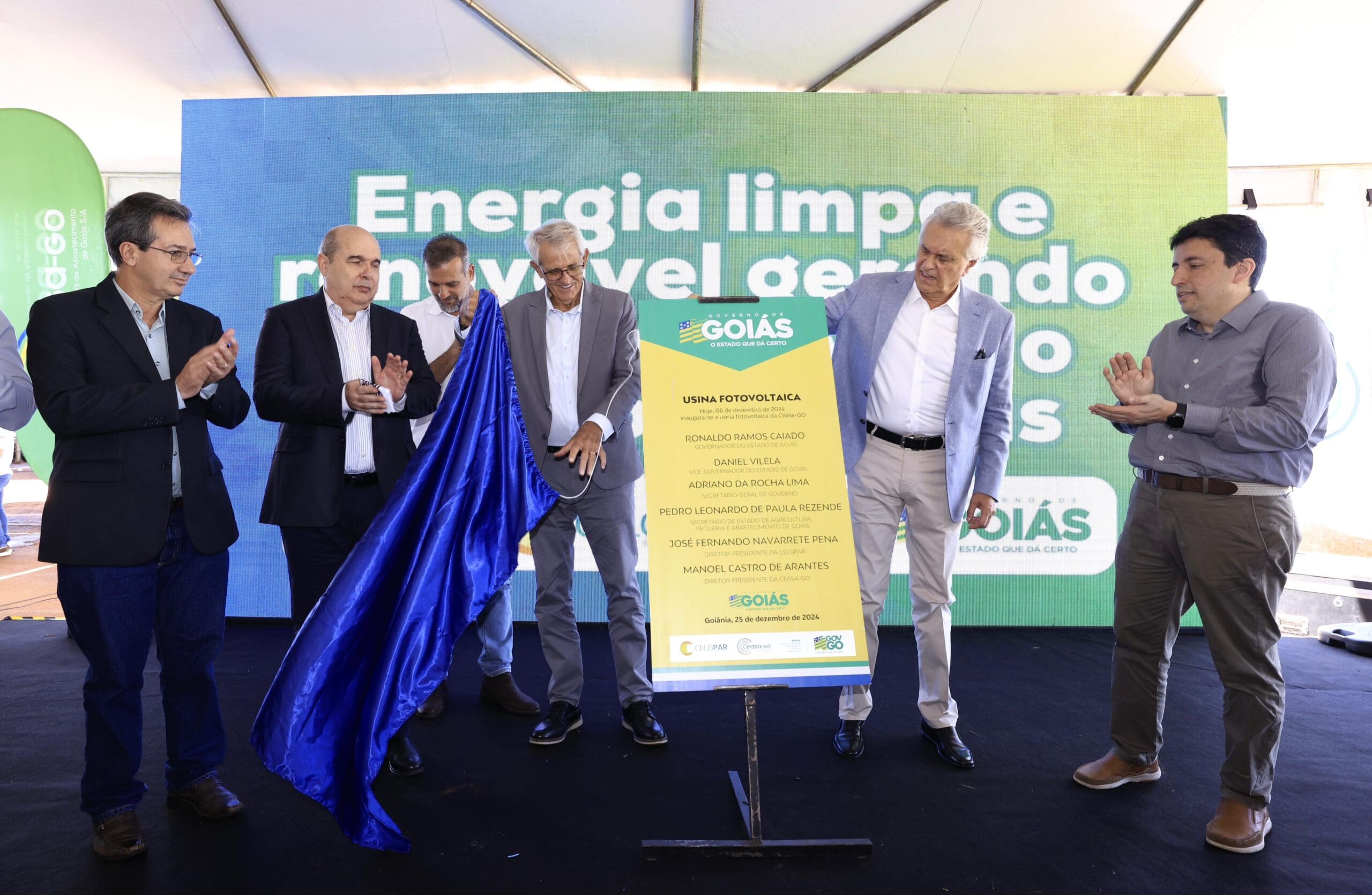 Inaugurada usina fotovoltaica da Ceasa