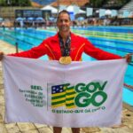 Atleta goiano conquista 6 medalhas de ouro no Campeonato Brasileiro de Natação