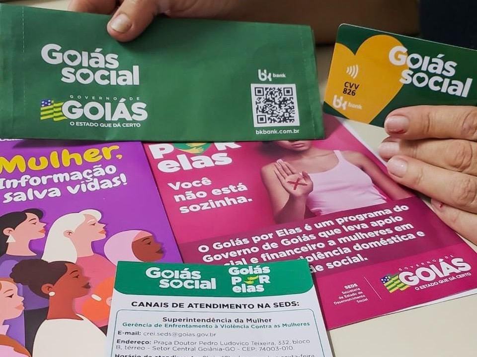 Goiás Por Elas entrega cartões em Aruanã e Mozarlândia