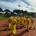 Reeducandos trabalham na limpeza urbana de Goiânia