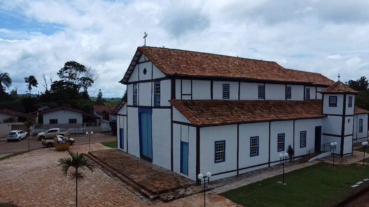 Igreja de Nosso Senhor do Bonfim, em Silvânia, será entregue nesta quinta-feira