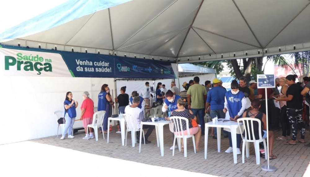 Atendimentos do Saúde na Praça desta quinta-feira terá foco na saúde mental