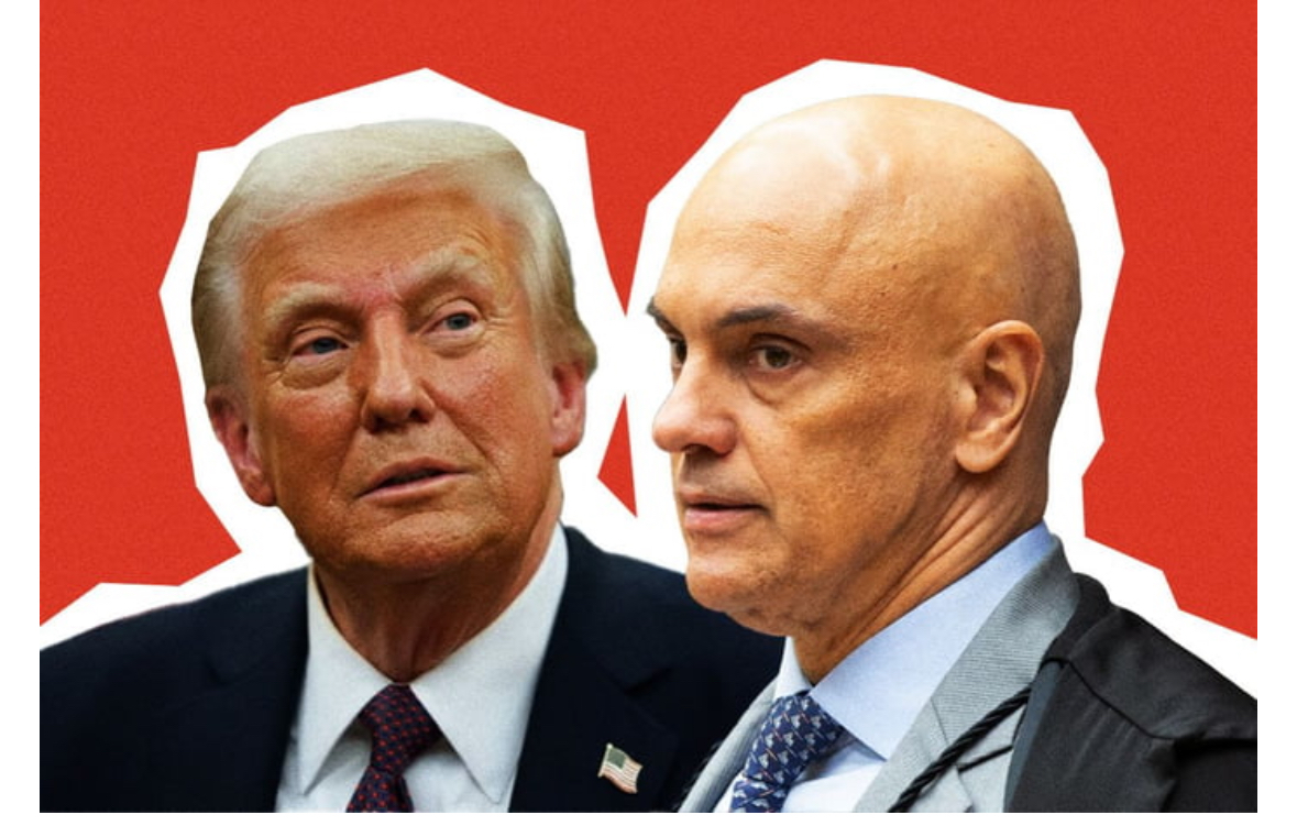 Empresa de Trump entra com ação contra Alexandre de Moraes nos EUA