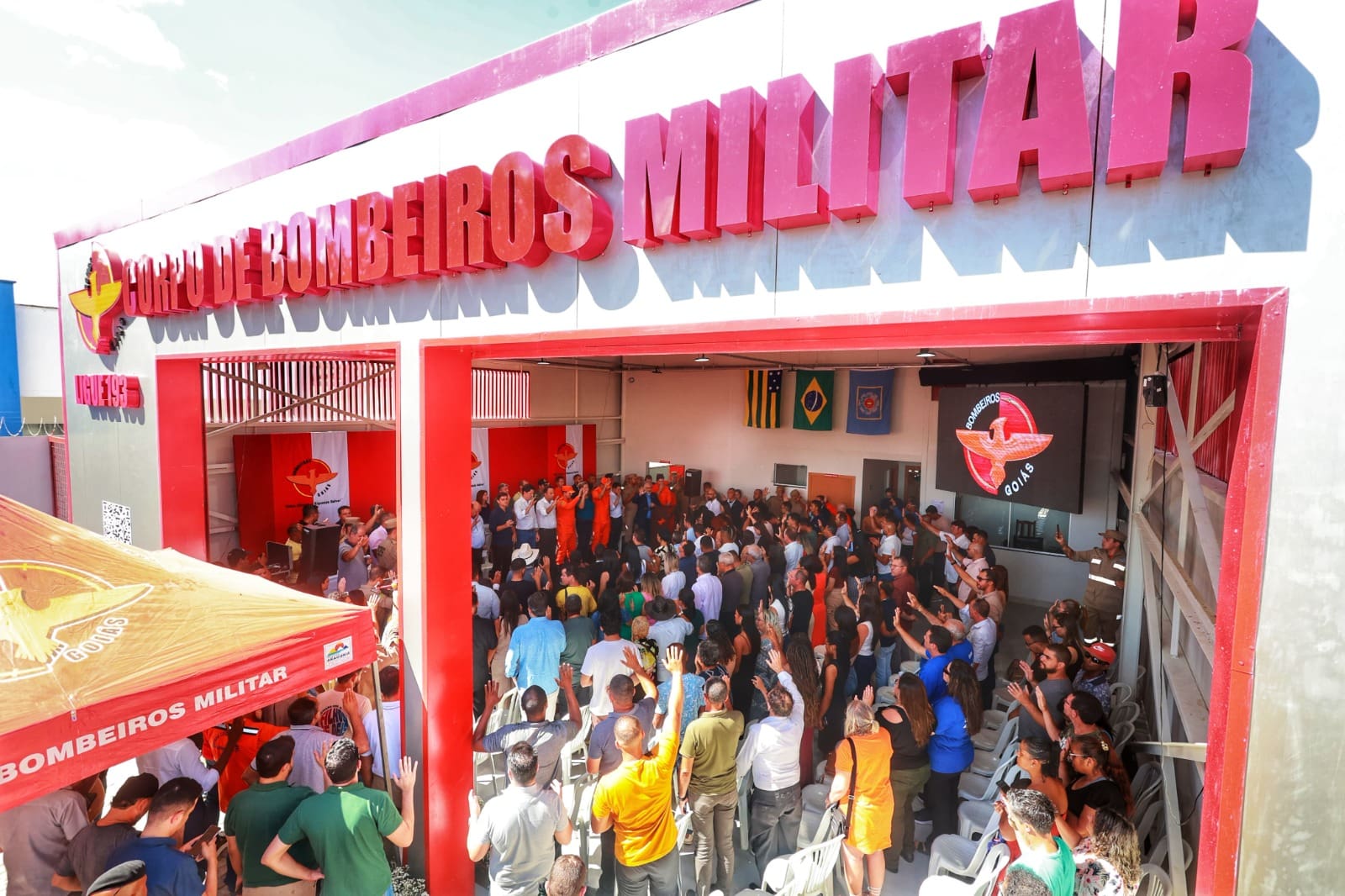 Inaugurado Posto Avançado do Corpo de Bombeiros em Luziânia