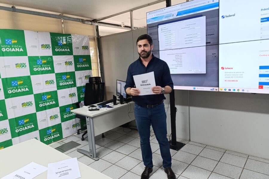 Ganhador de fevereiro da Nota Goiana é de Catalão
