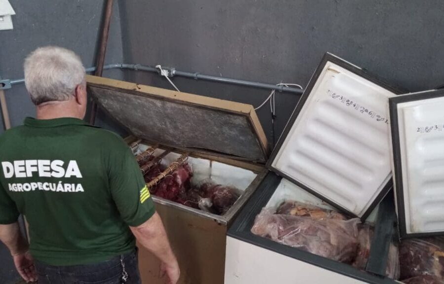 Agrodefesa, Polícia Civil e PM fecham fábrica clandestina de produtos cárneos em Anápolis