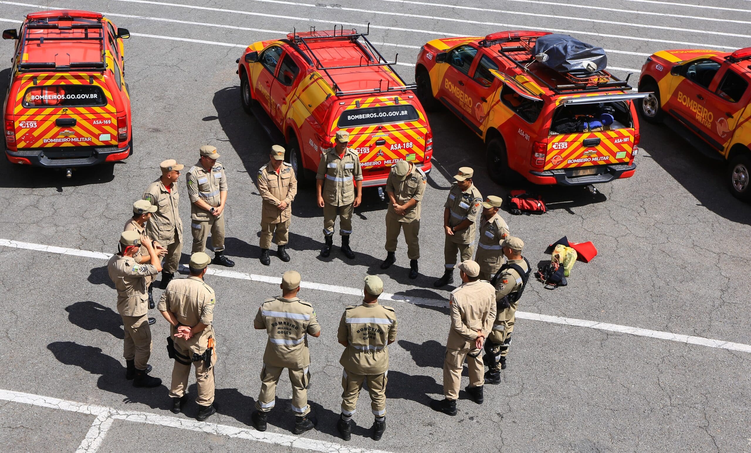 Bombeiros dão início à Operação Construção Regular