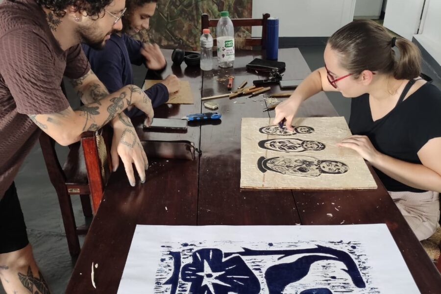 Escola de Artes Visuais divulga programação de oficinas gratuitas para março