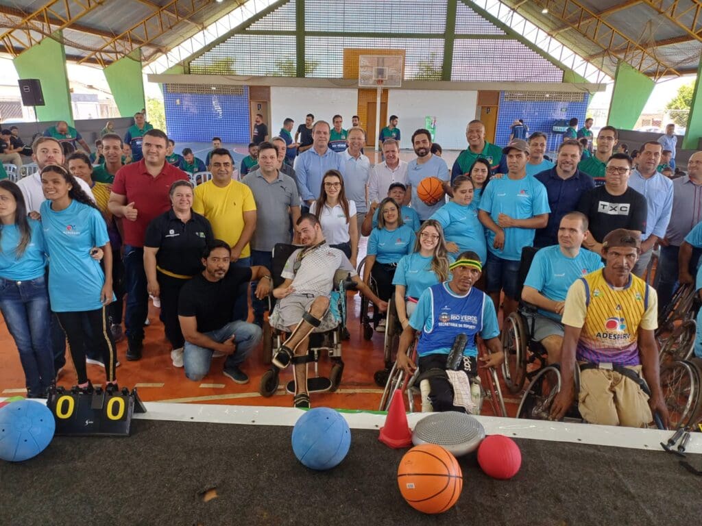 Inaugurado Núcleo de Iniciação ao Esporte Paralímpico de Goiás, em Rio Verde