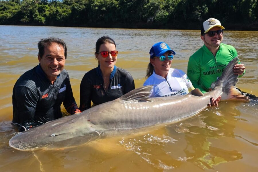 Aruanã abre campeonato da pesca esportiva Circuito Gigantes do Araguaia
