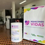 Secult instala ponto de arrecadação de agasalhos na Praça Cívica
