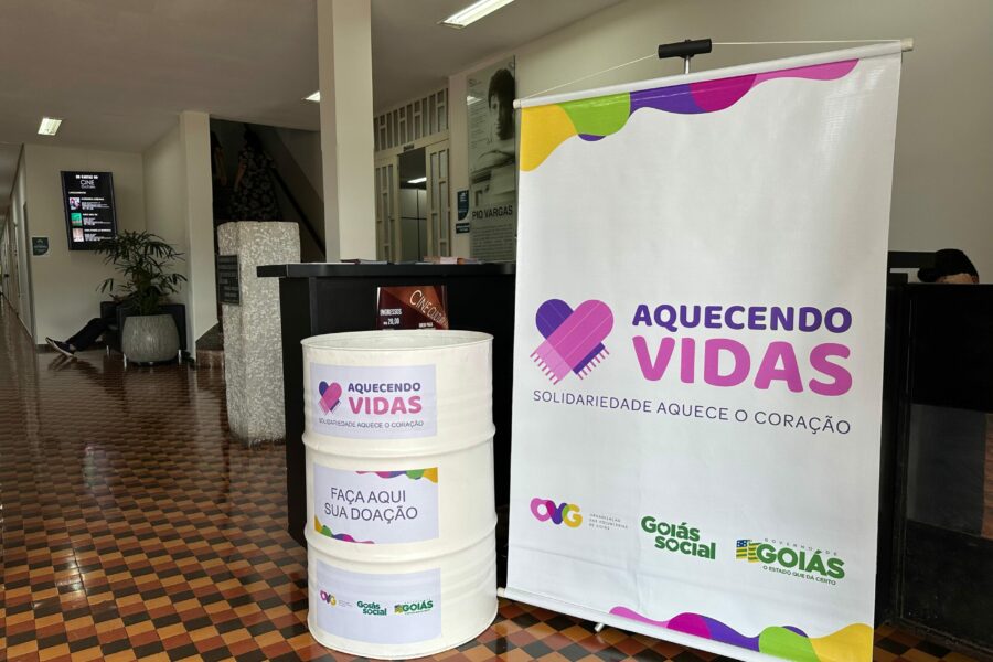 Secult instala ponto de arrecadação de agasalhos na Praça Cívica