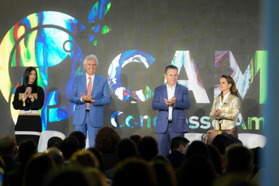 Caiado apresenta avanços de Goiás em Congresso Ambiental