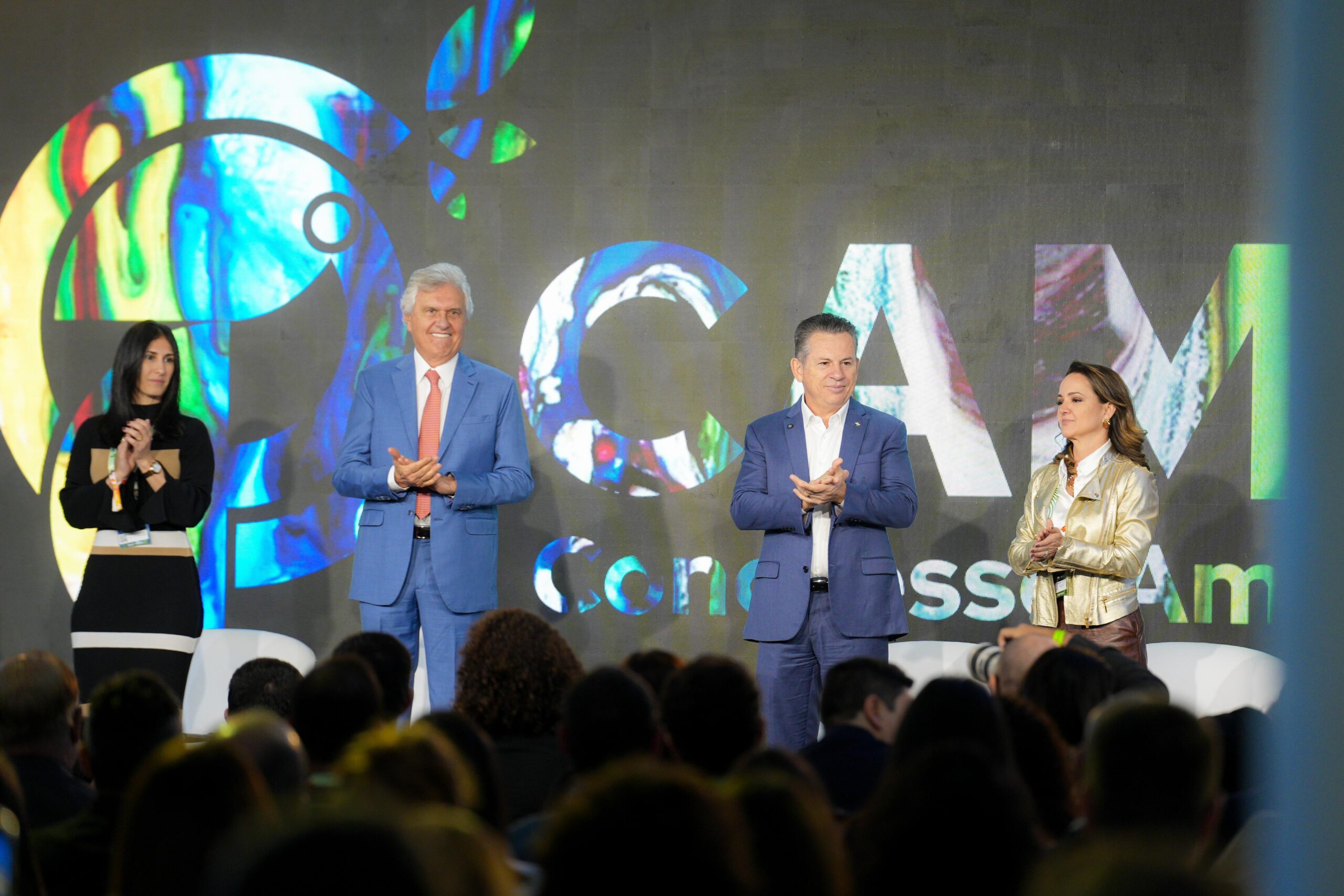 Caiado apresenta avanços de Goiás em Congresso Ambiental