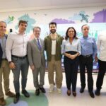 DJ Alok e Gracinha Caiado visitam obras do Cora