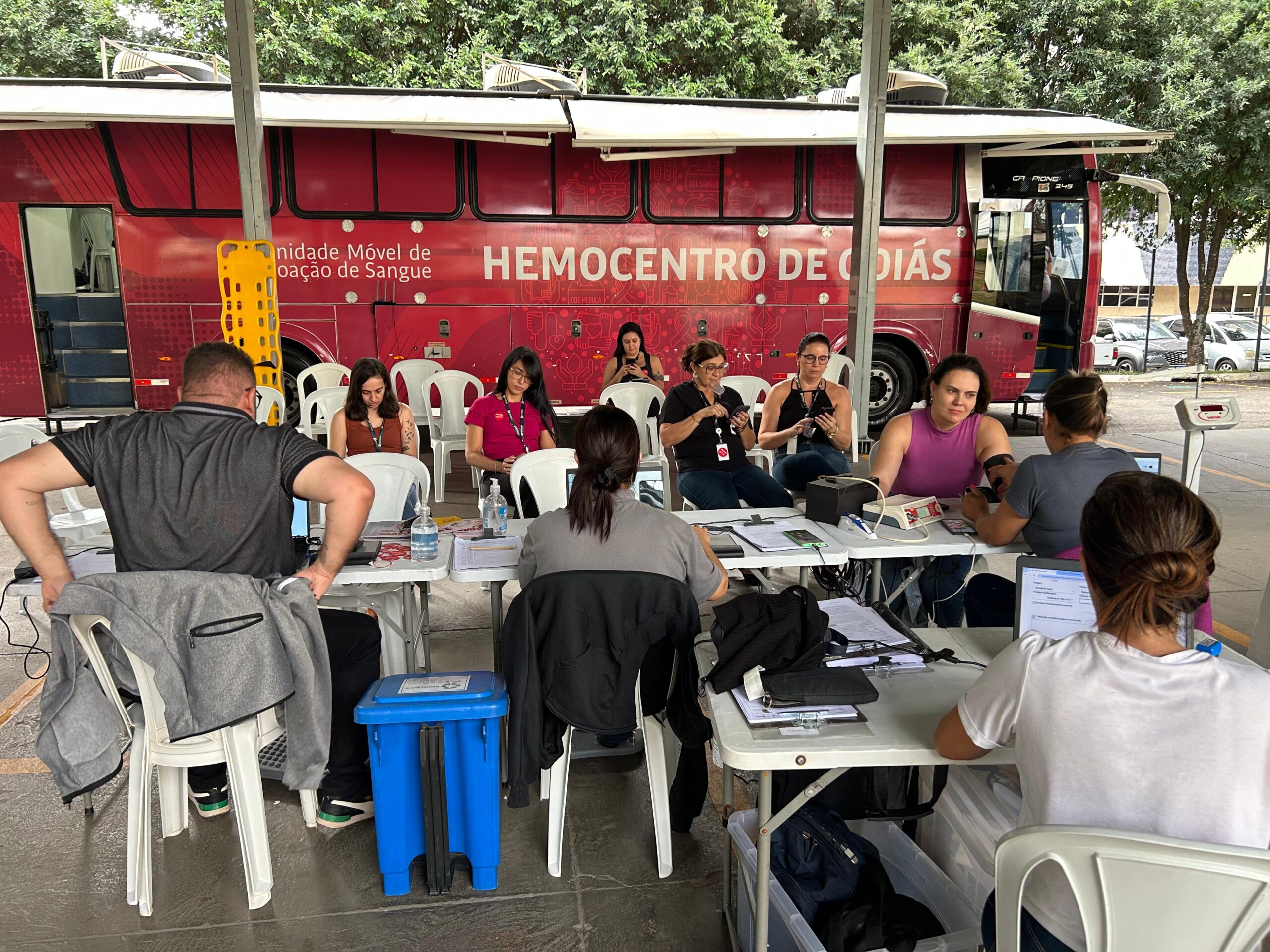 Doações de sangue feitas pelo Ipasgo poderão salvar quase 500 vidas