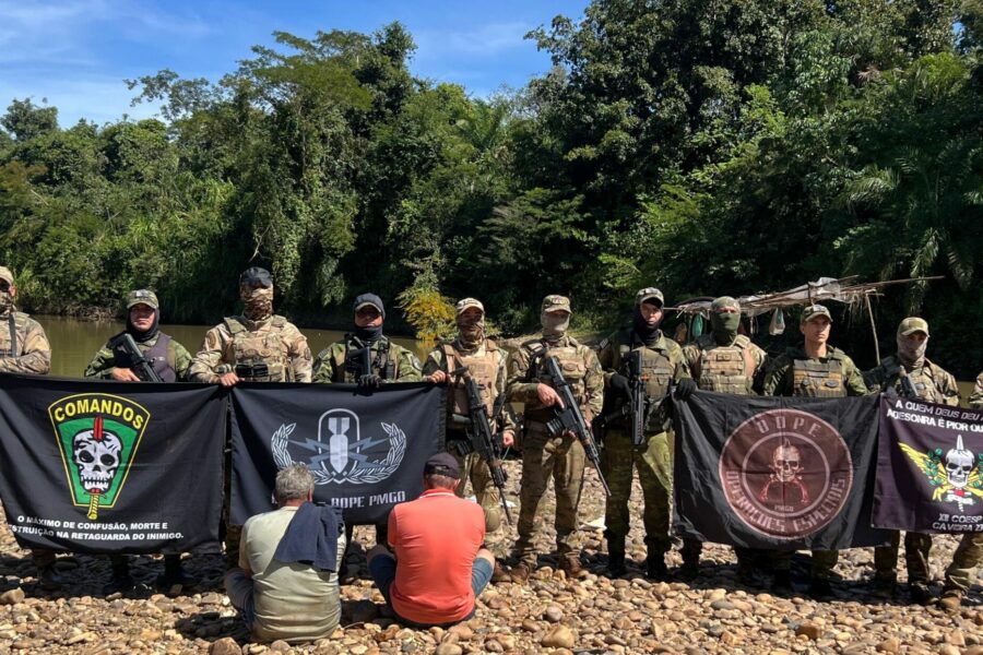 Operação combate garimpo ilegal e prende dois suspeitos