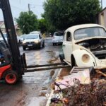 Patrulha Detran remove 20 sucatas e veículos em Caçu