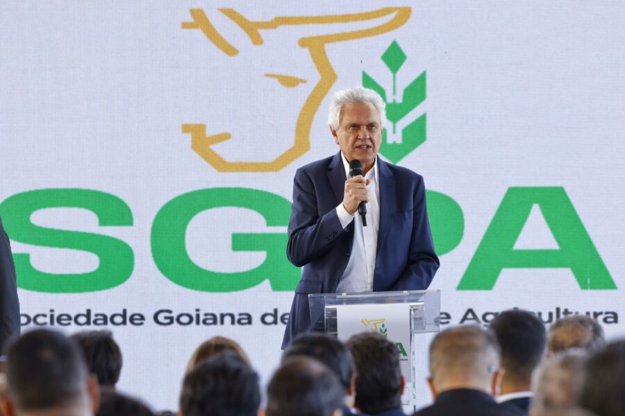 Caiado destaca força do agro na abertura da 78ª Exposição Agropecuária de Goiás