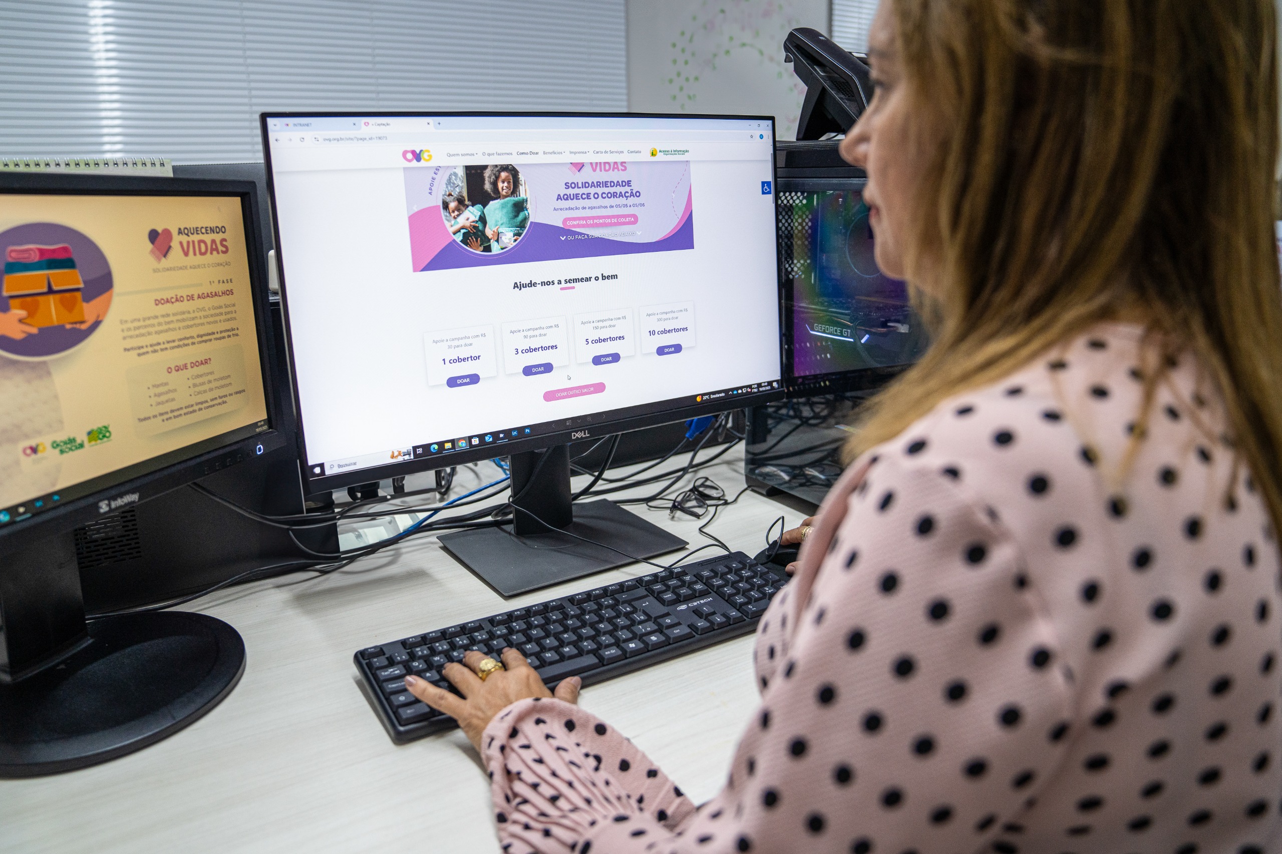 Aquecendo Vidas disponibiliza site para ampliar doações