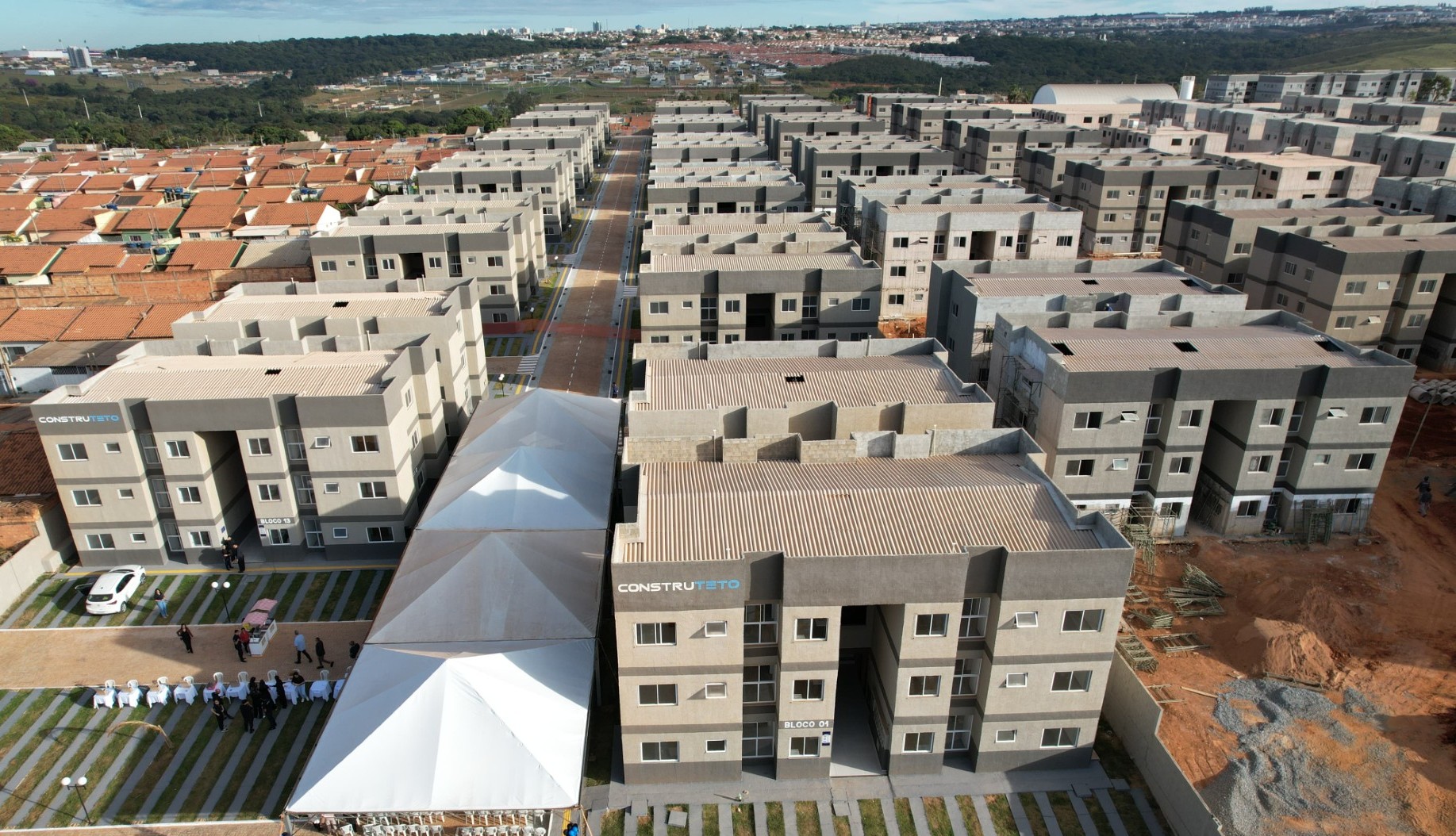 Crédito Parceria entrega 276 apartamentos em Cidade Ocidental