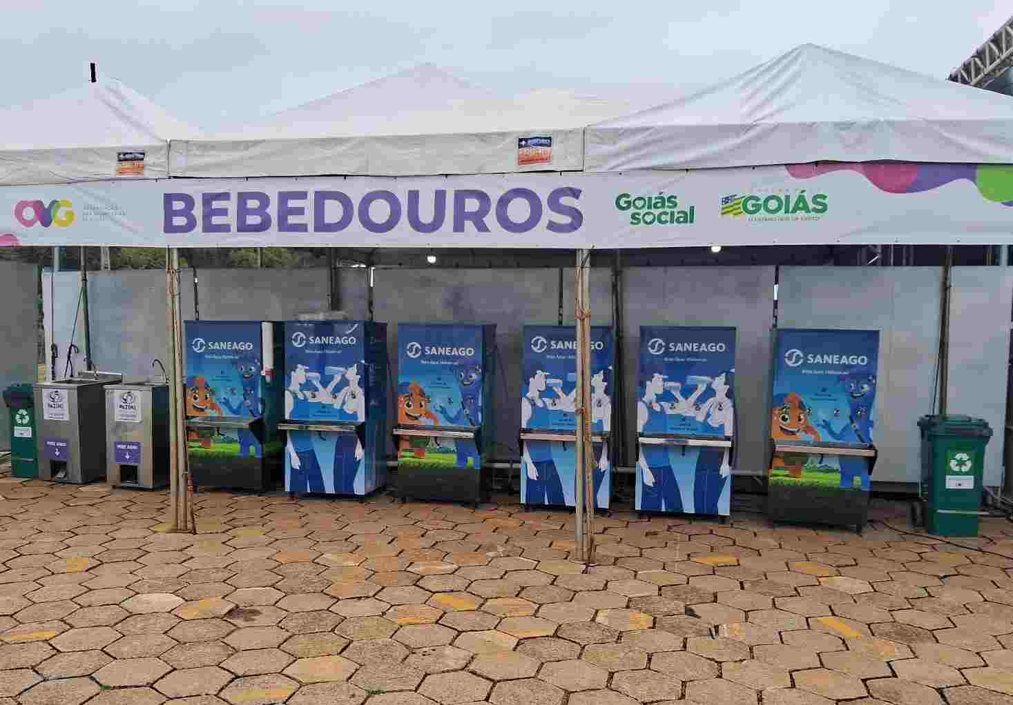 Saneago reforça abastecimento de água em Trindade durante Romaria
