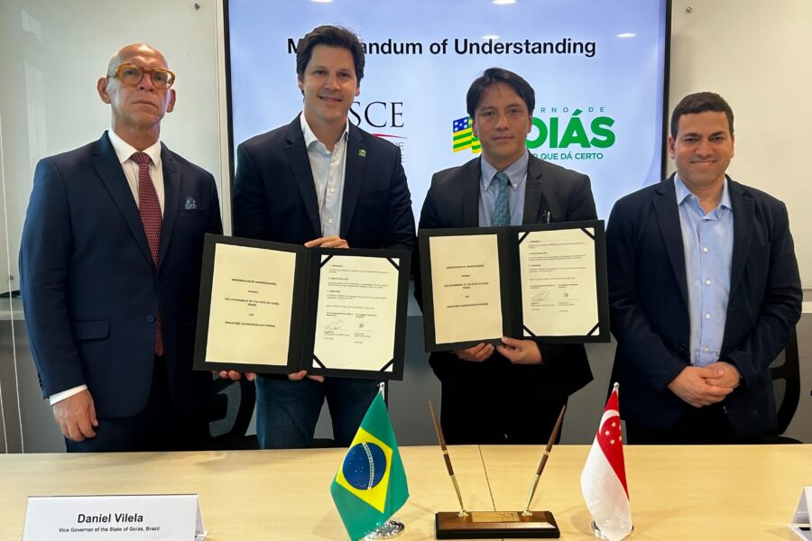 Missão em Singapura foca na tecnologia e desenvolvimento sustentável para Goiás