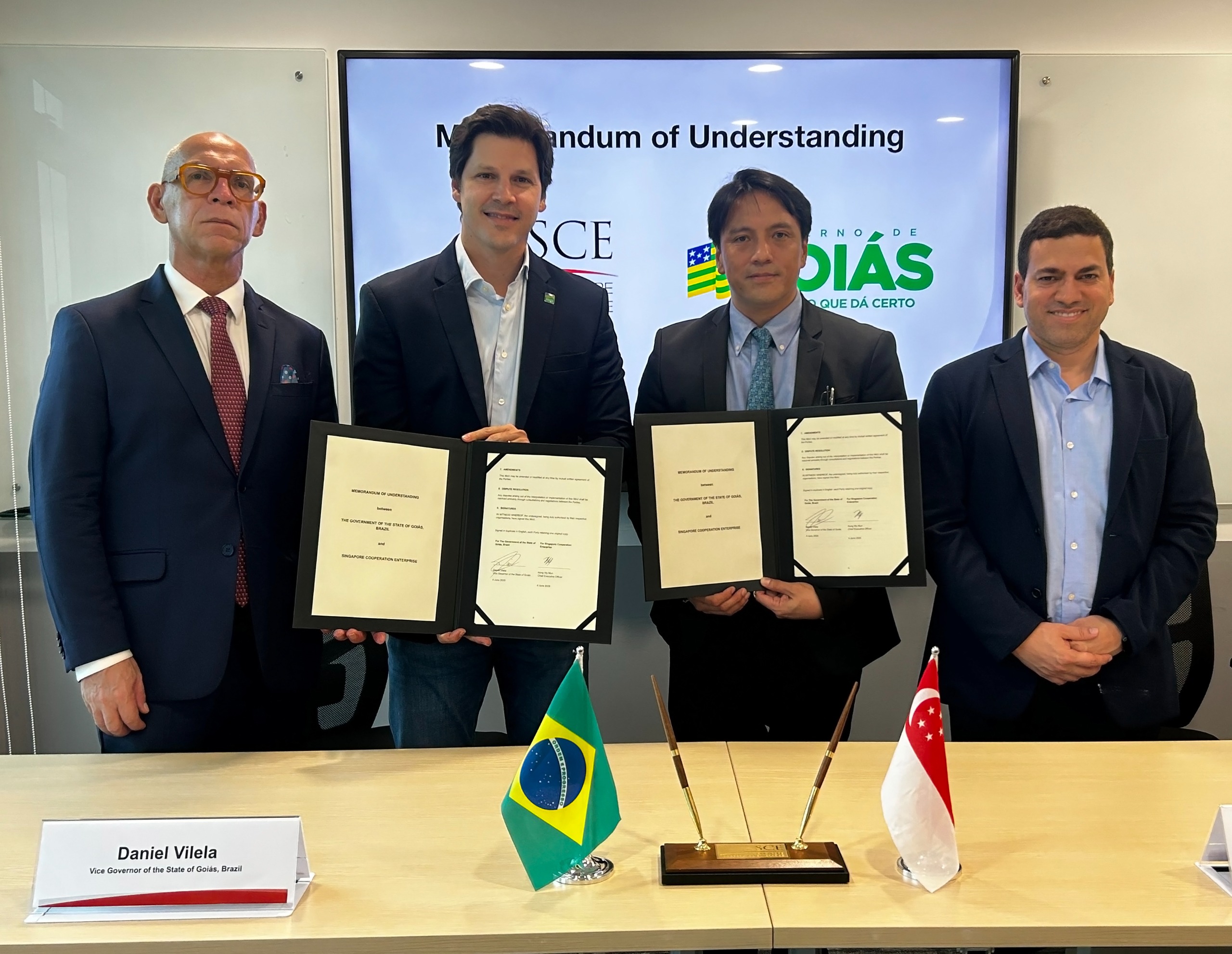 Missão em Singapura foca na tecnologia e desenvolvimento sustentável para Goiás