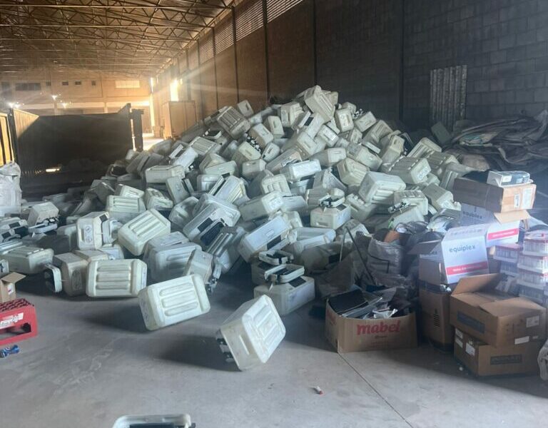 Polícia fecha depósito clandestino de agrotóxicos em Aparecida