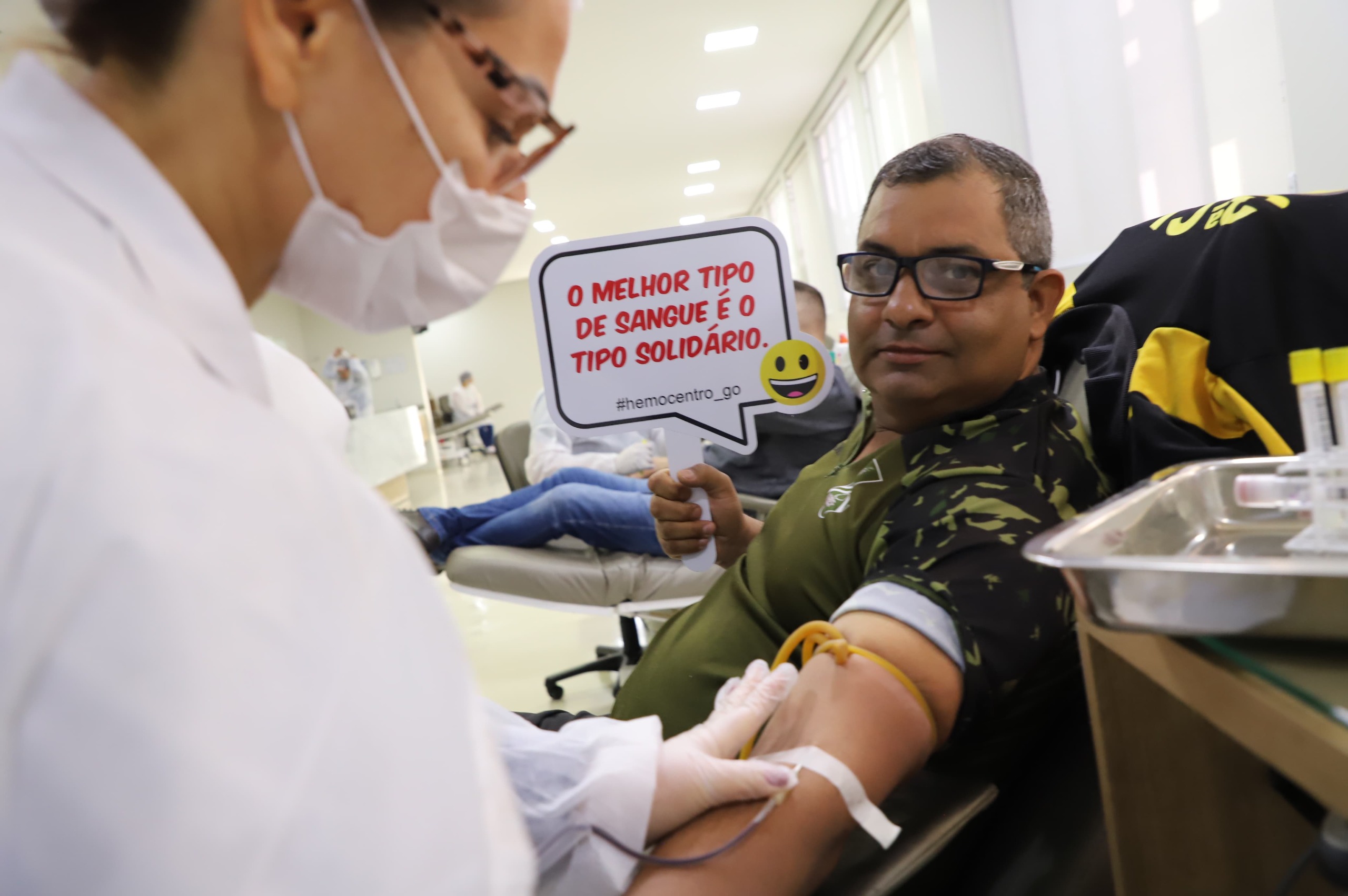 Goiás convoca voluntários para doar sangue