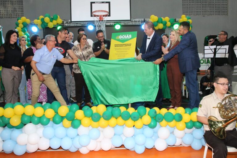 Reforma do Ginásio de Esportes do Setor Pedro Ludovico é inaugurada