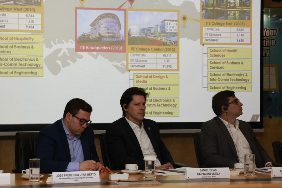 Parceria com Singapura pode impulsionar educação técnica e tecnológica