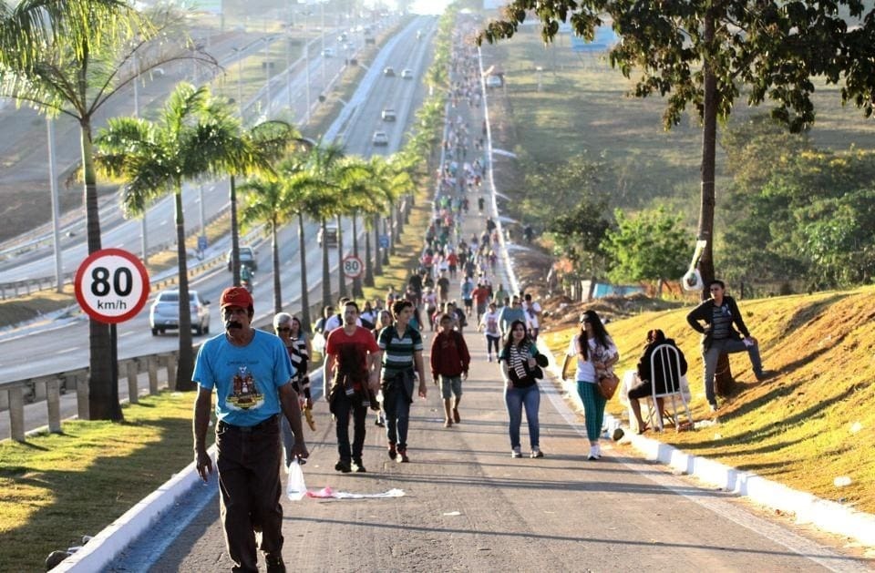 Romaria de Trindade: Hetrin alerta para cuidados com a saúde durante caminhada
