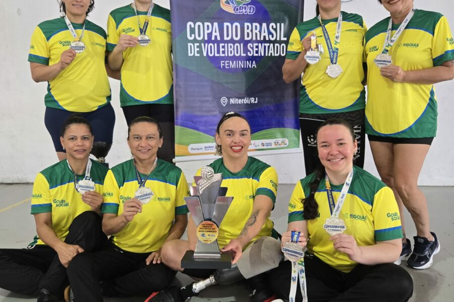 Aspaego conquista vice-campeonato da Copa do Brasil de Vôlei Sentado