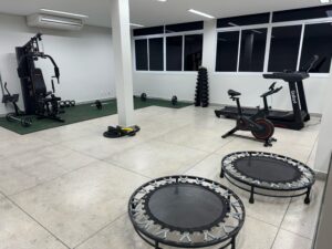 Inaugurada academia de ginástica do Agrocolégio Maguito Vilela