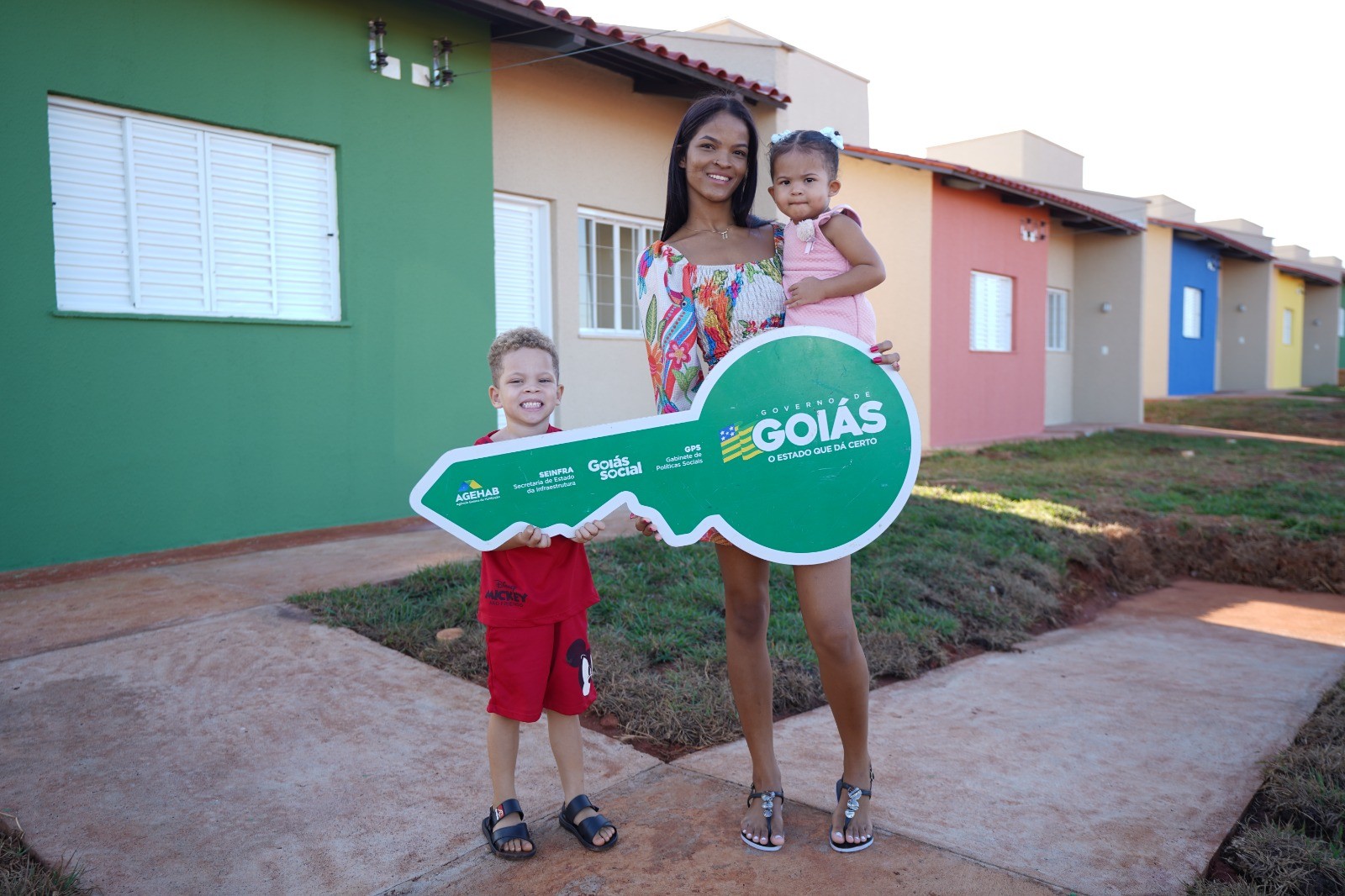 Agehab sorteia famílias de Faina para programa Casas a Custo Zero