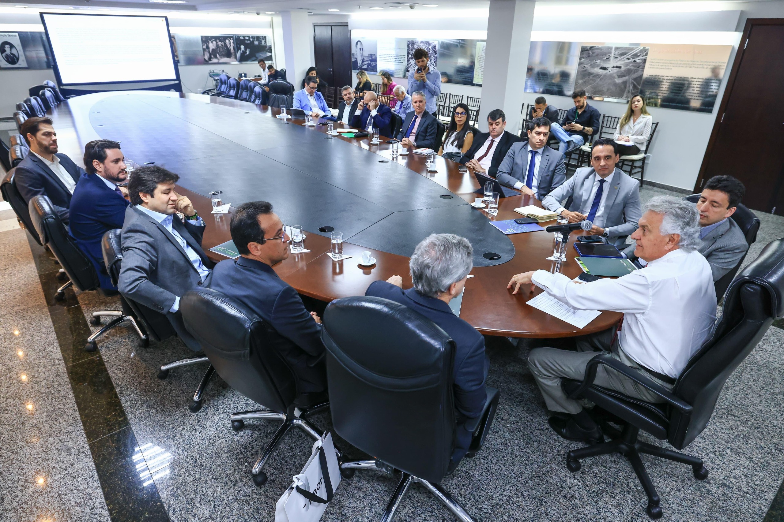 Caiado e setor sucroenergético discutem alternativas ao tarifaço