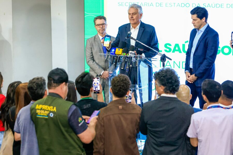Caiado lança Canal Saúde Goiás