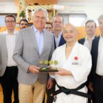 Construindo Campeões: Caiado reforça parceria com maior associação de karatê do mundo