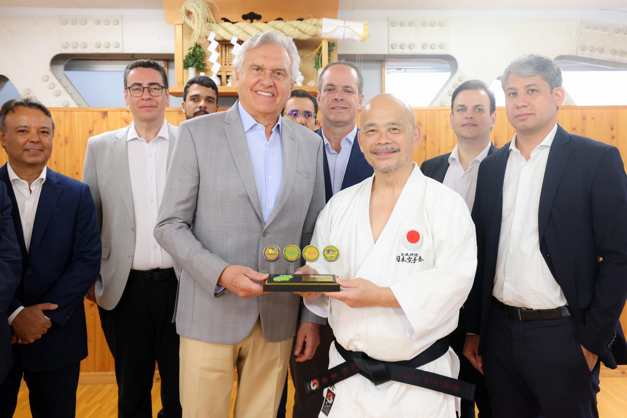 Construindo Campeões: Caiado reforça parceria com maior associação de karatê do mundo