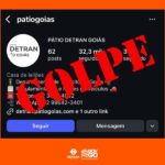 Golpe! Sites e perfis do Instagram usam nome do Detran pra divulgar falsos leilões