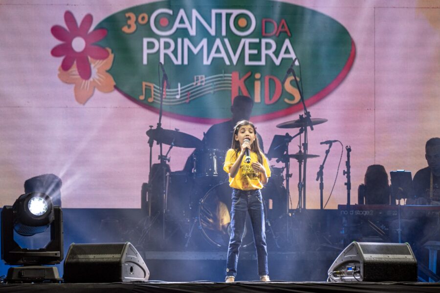 Canto da Primavera Kids 2025 abre inscrições para talentos mirins