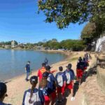 Saneago leva ações socioambientais a turista no Araguaia