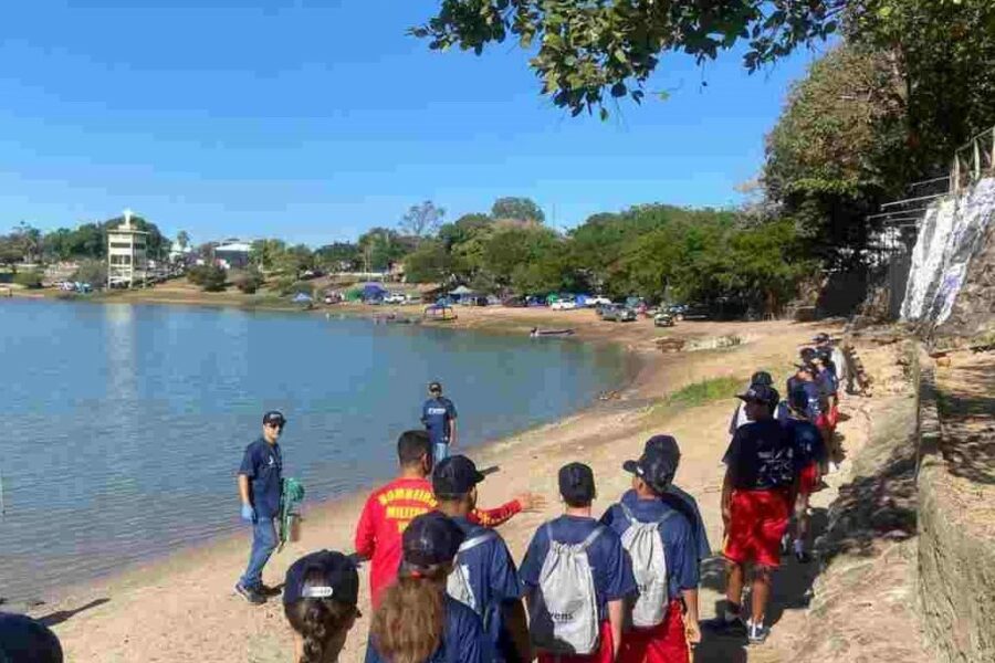 Saneago leva ações socioambientais a turista no Araguaia