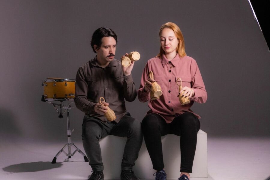 Martim Cererê apresenta concerto de percussão gratuito com Tumpá Duo