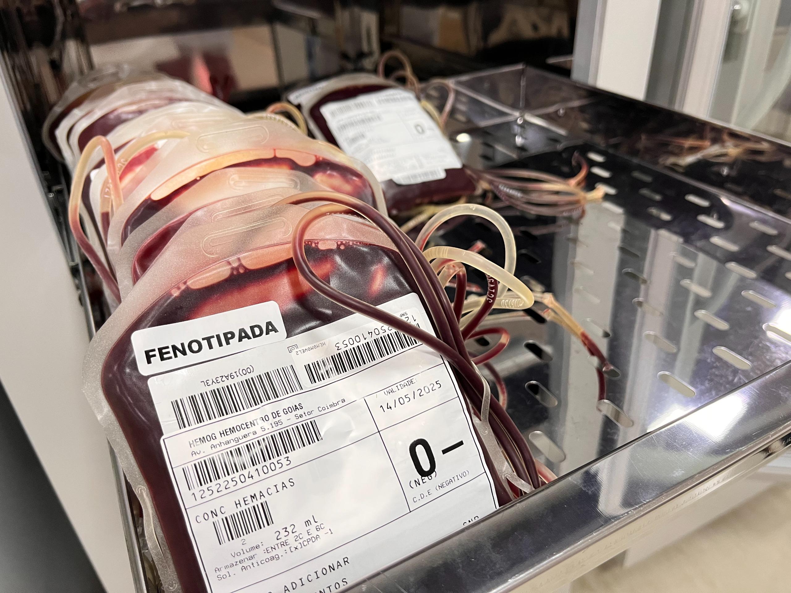 Saúde estadual convoca população a doar sangue O negativo 