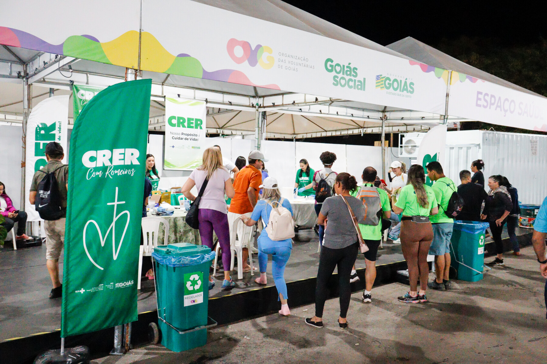 “Crer com Romeiros” bate recorde de atendimentos