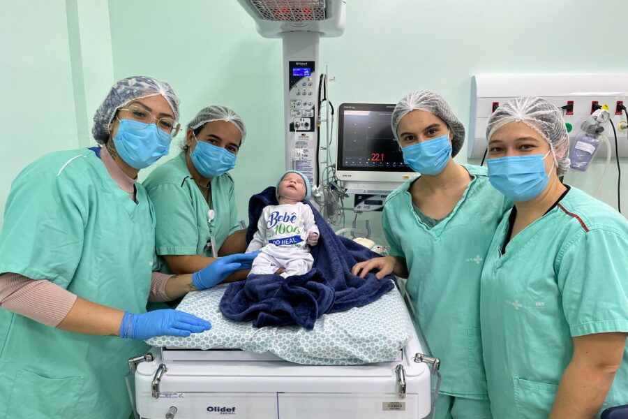 Heal registra nascimento do bebê de número 1.000